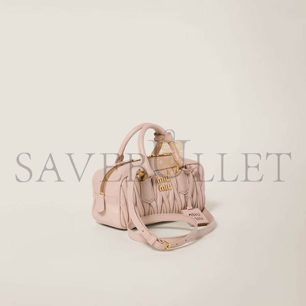 MIU MIU ARCADIE MATELASSÉ NAPPA LEATHER BAG 5BB142 (22*10.5*7.5cm) MIU MIU ARCADIE MATELASSÉ NAPPA LEATHER BAG 5BB142 (22*10.5*7.5cm)